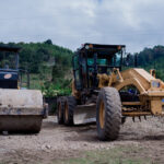 Inicio de trabajos del Proyecto Mejoramiento Camino Rural Barrio Arriba Aldea Santa Cruz, San Jerónimo Baja Verapaz